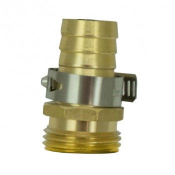 Holland Greenhouse Brass Coupling- 3/4 in. male